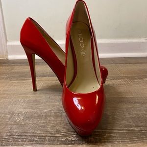 Aldo Red Pumps